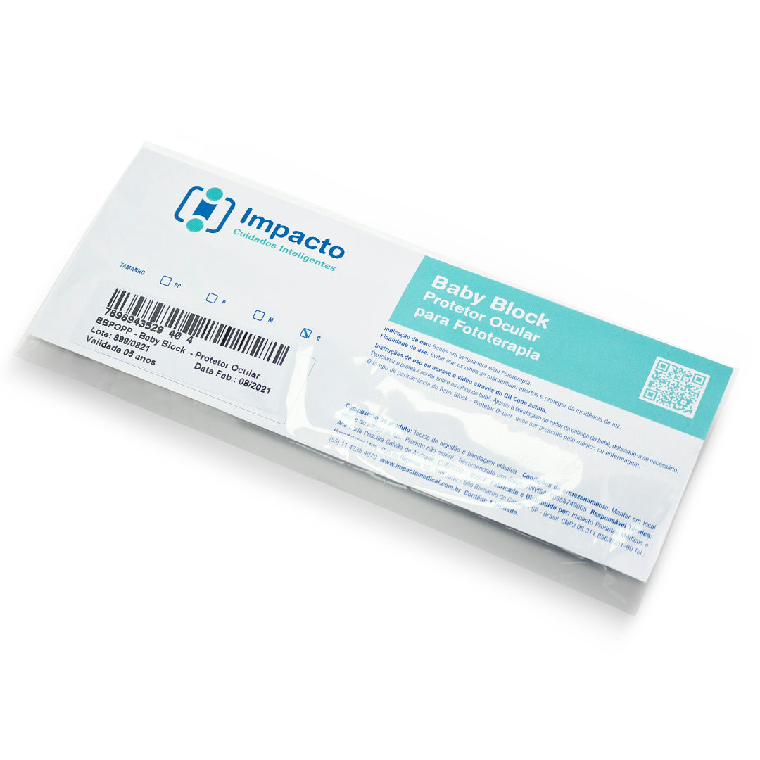 Protetor Ocular para Fototerapia BABY BLOCK - G