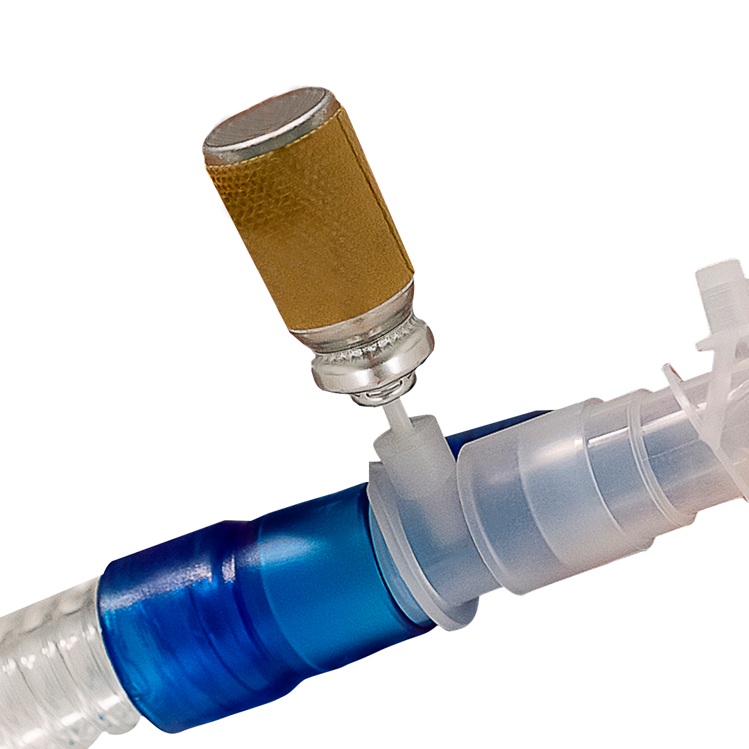 Conector P/ Aerossol (MDI) Entrada De 22mm - c/ 30und