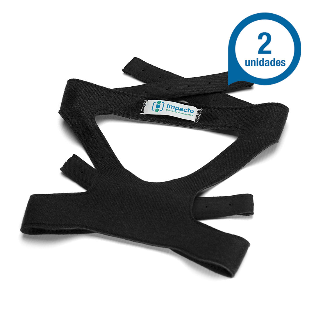 Fixador Fix Holder Cefálico p/ Másc. Adulto (Preto) - 2und