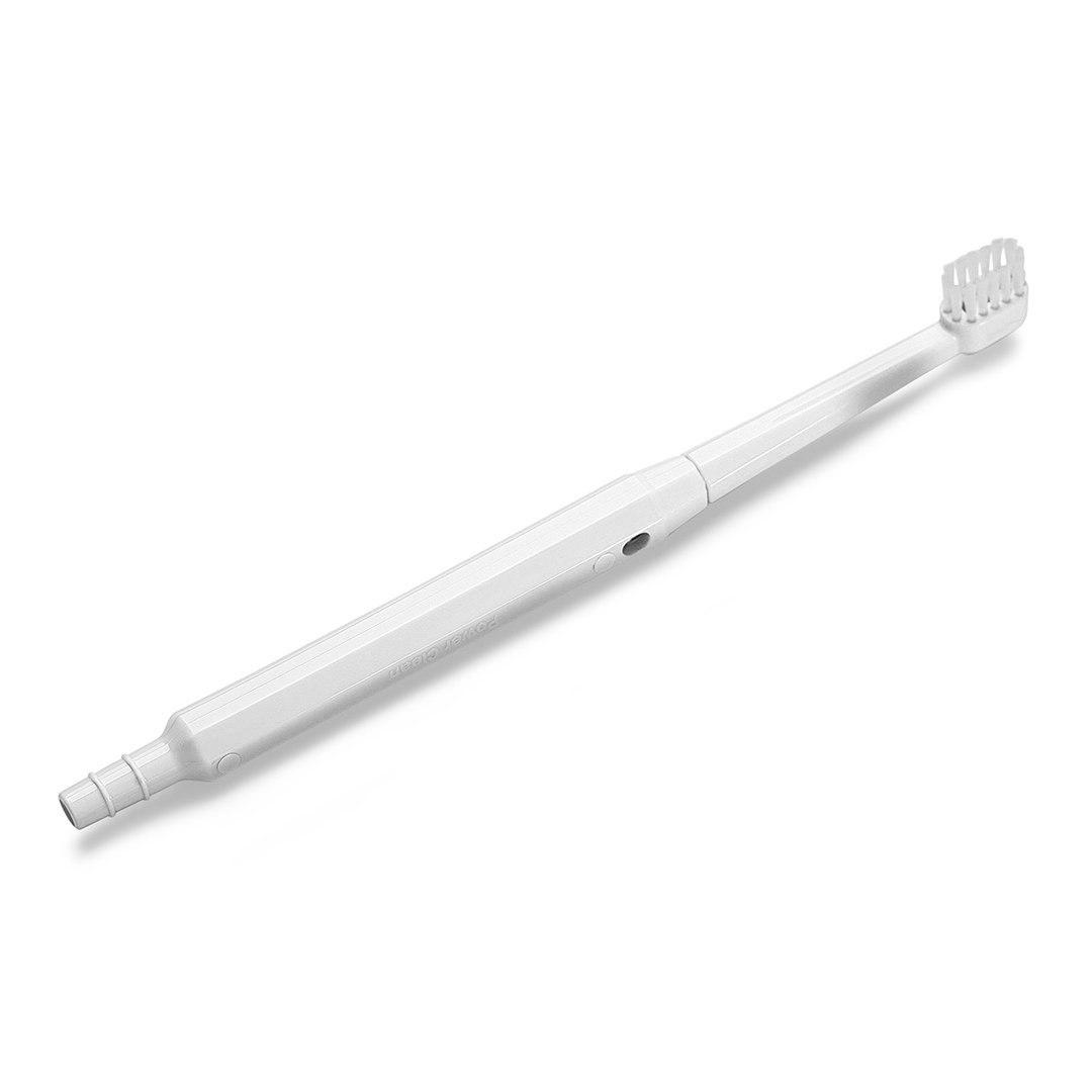 Escova aspirativa branca power clean - Kit 50und