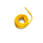 Cadarço Vascular em Silicone AMARELO MAXI - 1,00 X 762mm- 0,04X30" - Pacote c/02 unidades